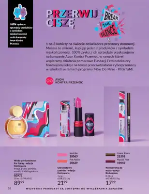 AVON - gazetka promocyjna Katalog Grudzień 2025 od wtorku 02.12 do wtorku 30.12 - strona 52
