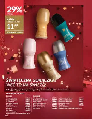 AVON - gazetka promocyjna Katalog Grudzień 2025 od wtorku 02.12 do wtorku 30.12 - strona 116