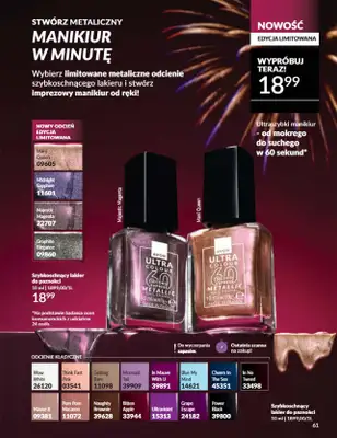 AVON - gazetka promocyjna Katalog Grudzień 2025 od wtorku 02.12 do wtorku 30.12 - strona 61