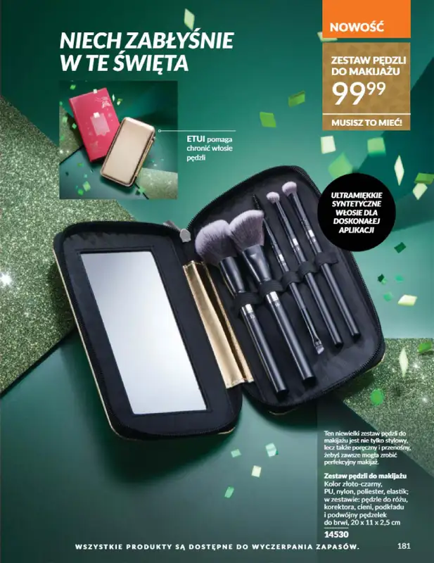 AVON - gazetka promocyjna Katalog Grudzień 2025 od wtorku 02.12 do wtorku 30.12 - strona 181