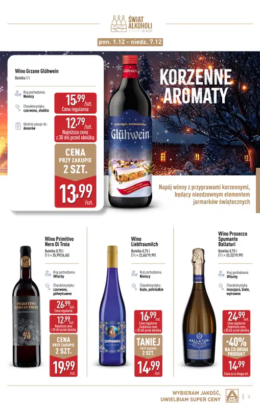 Aldi - gazetka promocyjna Świat alkoholi w Aldi   - strona 3