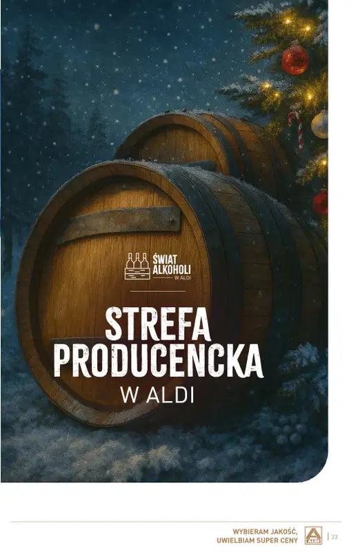 Aldi - gazetka promocyjna Świat alkoholi w Aldi od poniedziałku 01.12 do soboty 03.01 - strona 23