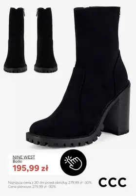 CCC - gazetka promocyjna Damskie obuwie do 200 zł - PROMOCJE! od wtorku 02.12  - strona 9