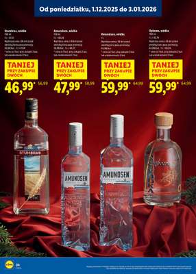 Lidl - gazetka promocyjna Katalog alkoholi mocnych i win od środy 03.12 do soboty 03.01 - strona 24