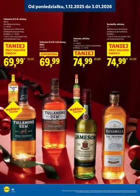 Lidl - gazetka promocyjna Katalog alkoholi mocnych i win  do soboty 03.01 - strona 30