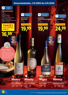 Lidl - gazetka promocyjna Katalog alkoholi mocnych i win  do soboty 03.01 - strona 8