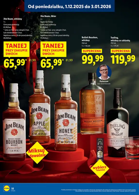Lidl - gazetka promocyjna Katalog alkoholi mocnych i win  do soboty 03.01 - strona 32
