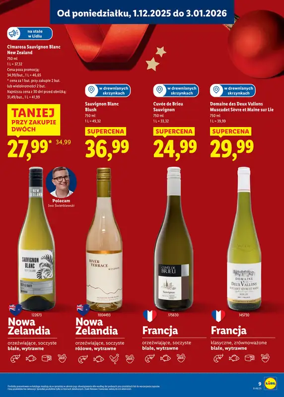 Lidl - gazetka promocyjna Katalog alkoholi mocnych i win  do soboty 03.01 - strona 9