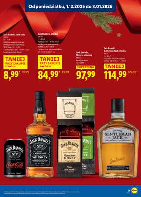 Lidl - gazetka promocyjna Katalog alkoholi mocnych i win  do soboty 03.01 - strona 31