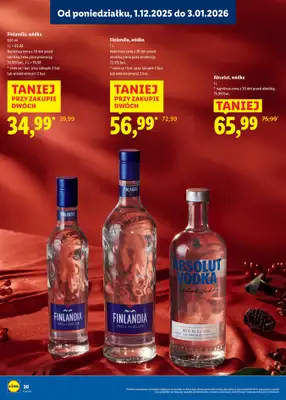 Lidl - gazetka promocyjna Katalog alkoholi mocnych i win  do soboty 03.01 - strona 20
