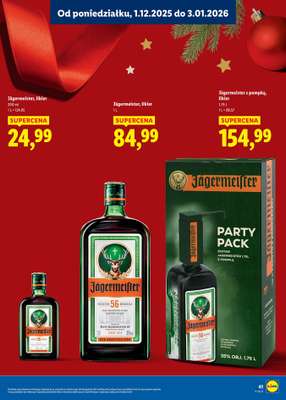 Lidl - gazetka promocyjna Katalog alkoholi mocnych i win od środy 03.12 do soboty 03.01 - strona 41