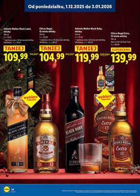 Lidl - gazetka promocyjna Katalog alkoholi mocnych i win  do soboty 03.01 - strona 34