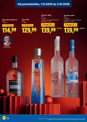 Lidl - gazetka promocyjna Katalog alkoholi mocnych i win  do soboty 03.01 - strona 26