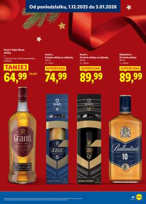 Lidl - gazetka promocyjna Katalog alkoholi mocnych i win  do soboty 03.01 - strona 29