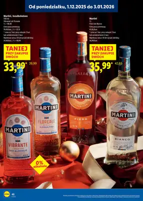 Lidl - gazetka promocyjna Katalog alkoholi mocnych i win  do soboty 03.01 - strona 42