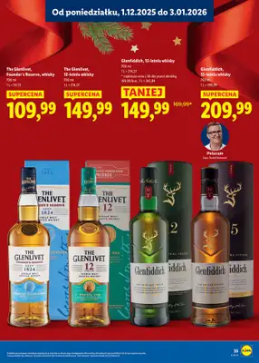 Lidl - gazetka promocyjna Katalog alkoholi mocnych i win  do soboty 03.01 - strona 35