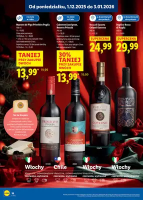 Lidl - gazetka promocyjna Katalog alkoholi mocnych i win  do soboty 03.01 - strona 16