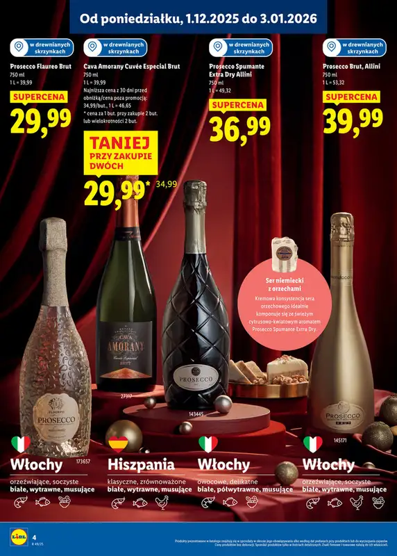 Lidl - gazetka promocyjna Katalog alkoholi mocnych i win  do soboty 03.01 - strona 4