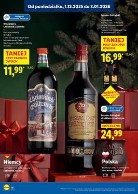 Lidl - gazetka promocyjna Katalog alkoholi mocnych i win od środy 03.12 do soboty 03.01 - strona 18