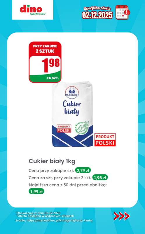 Dino - gazetka promocyjna Specjalna oferta na 02.12.2025 - promocje spoza gazetki od wtorku 02.12 do wtorku 02.12 - strona 6