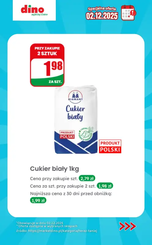 Dino - gazetka promocyjna Specjalna oferta na 02.12.2025 - promocje spoza gazetki od wtorku 02.12 do wtorku 02.12 - strona 6