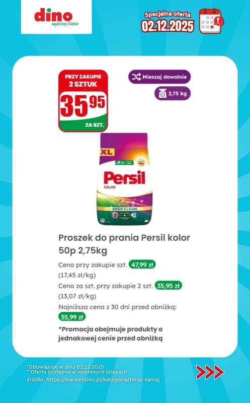 Dino - gazetka promocyjna Specjalna oferta na 02.12.2025 - promocje spoza gazetki od wtorku 02.12 do wtorku 02.12 - strona 11