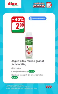 Dino - gazetka promocyjna Specjalna oferta na 02.12.2025 - promocje spoza gazetki od wtorku 02.12 do wtorku 02.12 - strona 9