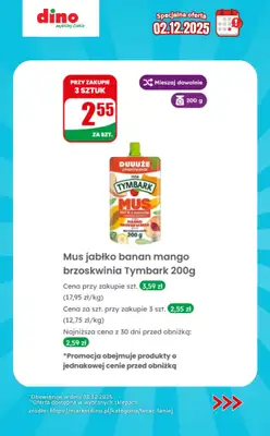 Dino - gazetka promocyjna Specjalna oferta na 02.12.2025 - promocje spoza gazetki od wtorku 02.12 do wtorku 02.12 - strona 10