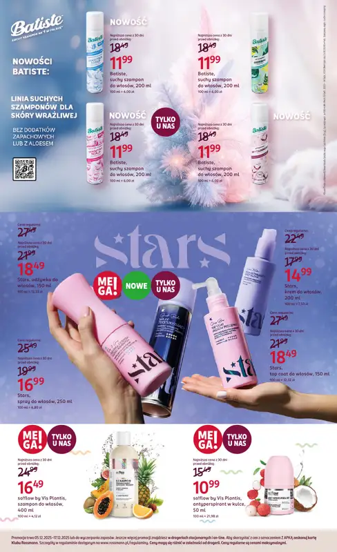 Rossmann - gazetka promocyjna Gazetka od piątku 05.12 do środy 17.12 - strona 22