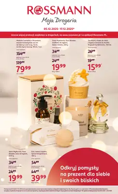 Rossmann - gazetka promocyjna Gazetka od piątku 05.12 do środy 17.12