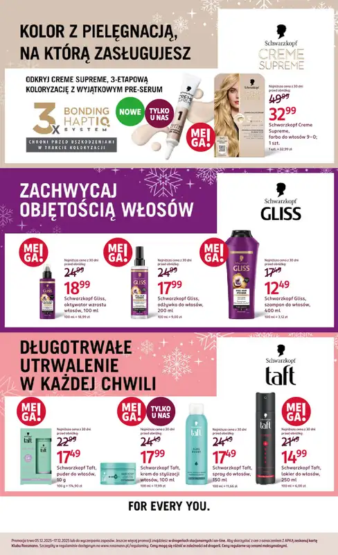 Rossmann - gazetka promocyjna Gazetka od piątku 05.12 do środy 17.12 - strona 20