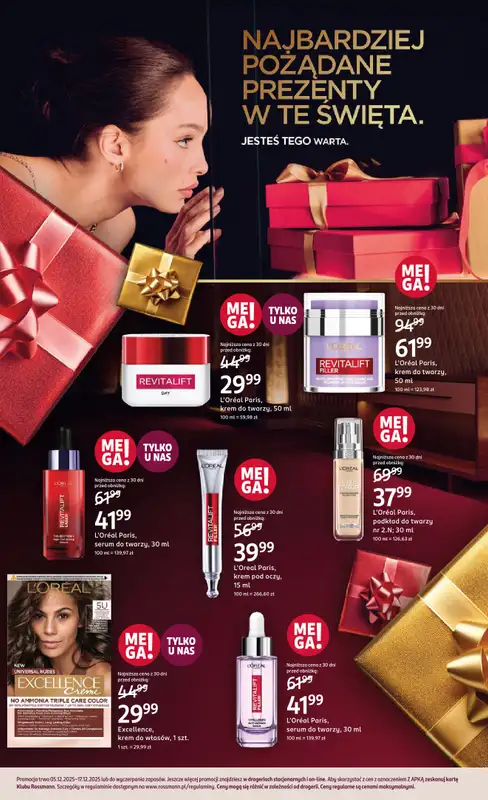 Rossmann - gazetka promocyjna Gazetka od piątku 05.12 do środy 17.12 - strona 14