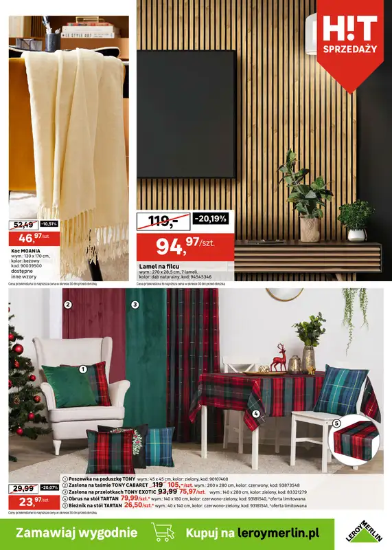 Leroy Merlin - gazetka promocyjna Gazetka od wtorku 02.12 do piątku 26.12 - strona 13