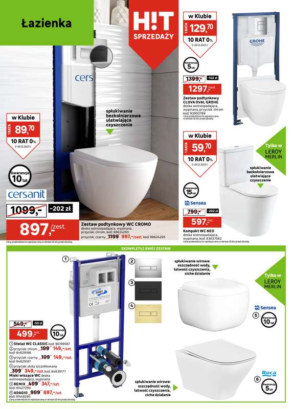 Leroy Merlin - gazetka promocyjna Gazetka od wtorku 02.12 do piątku 26.12 - strona 24