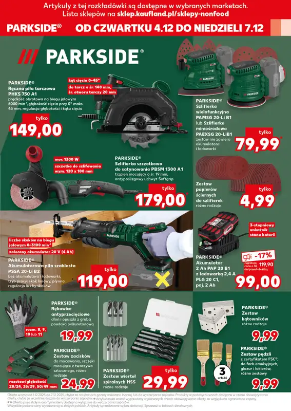 Kaufland - gazetka promocyjna Oferta Kaufland - Non Food od czwartku 04.12 do wtorku 09.12 - strona 11