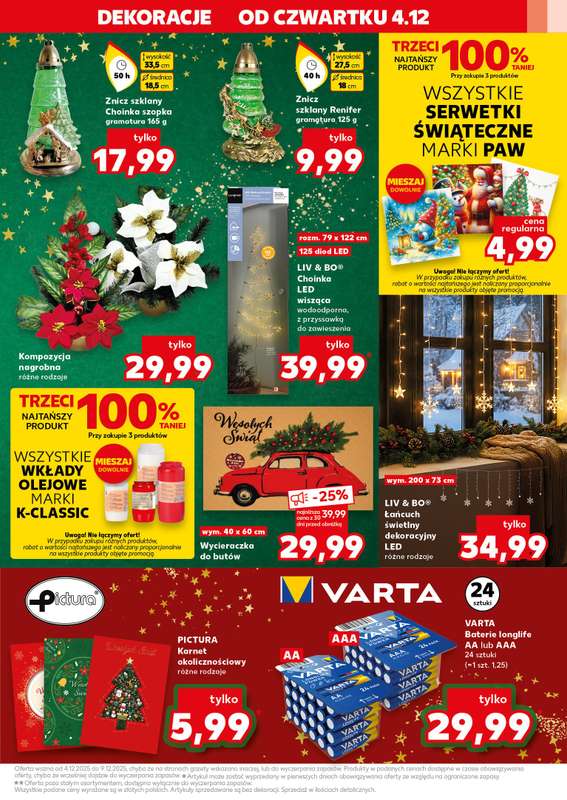 Kaufland - gazetka promocyjna Oferta Kaufland - Non Food od czwartku 04.12 do wtorku 09.12 - strona 5