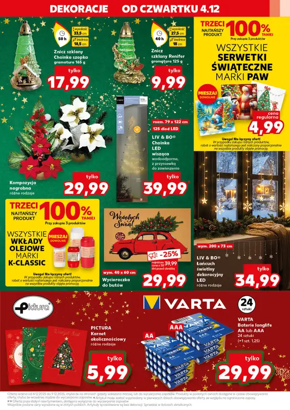 Kaufland - gazetka promocyjna Oferta Kaufland - Non Food od czwartku 04.12 do wtorku 09.12 - strona 5