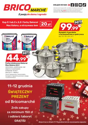 Bricomarche - gazetka promocyjna Gazetka od środy 03.12 do niedzieli 14.12