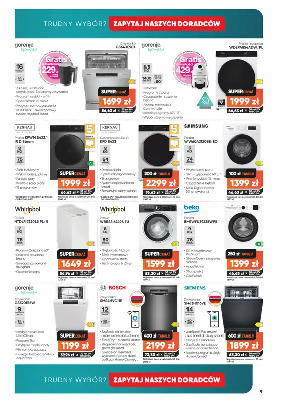 Max Elektro - gazetka promocyjna Gazetka od wtorku 02.12 do poniedziałku 29.12 - strona 9