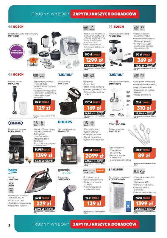 Max Elektro - gazetka promocyjna Gazetka od wtorku 02.12 do poniedziałku 29.12 - strona 2