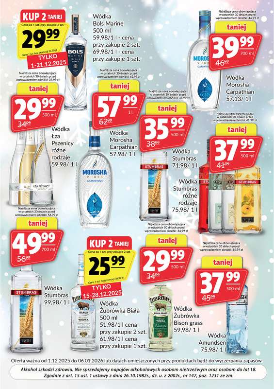 Prim Market - gazetka promocyjna Oferta alkoholowa  do wtorku 06.01 - strona 2
