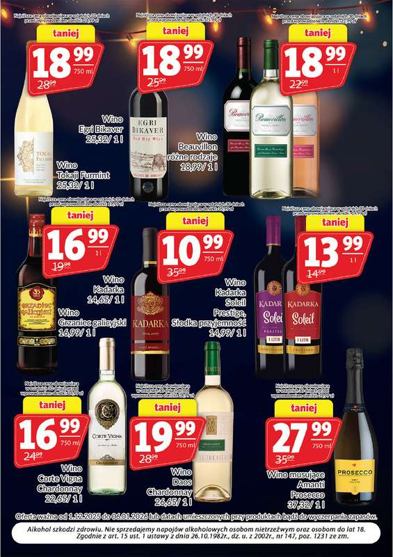 Prim Market - gazetka promocyjna Oferta alkoholowa  do wtorku 06.01 - strona 5
