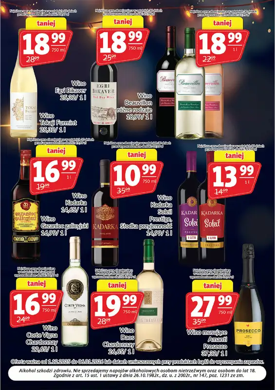 Prim Market - gazetka promocyjna Oferta alkoholowa  do wtorku 06.01 - strona 5