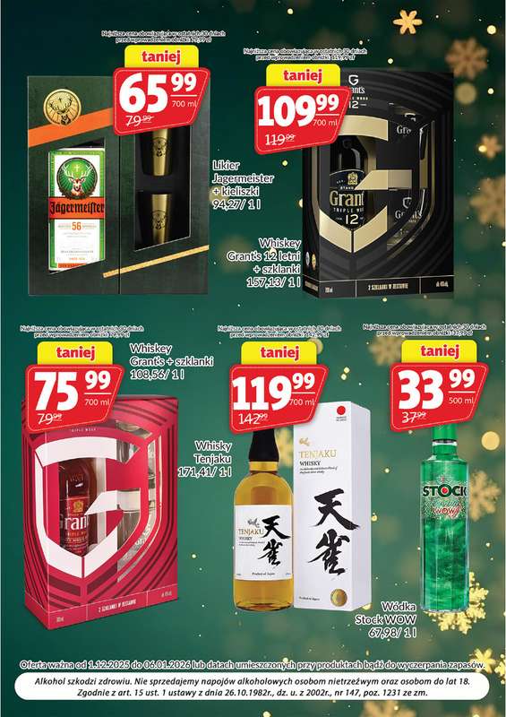 Prim Market - gazetka promocyjna Oferta alkoholowa  do wtorku 06.01 - strona 9