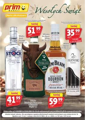 Prim Market - gazetka promocyjna Oferta alkoholowa  do wtorku 06.01