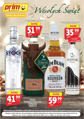Prim Market - gazetka promocyjna Oferta alkoholowa  do wtorku 06.01