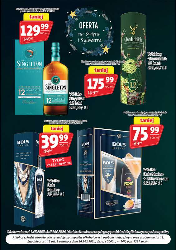 Prim Market - gazetka promocyjna Oferta alkoholowa  do wtorku 06.01 - strona 8
