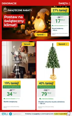 Erli - gazetka promocyjna TOP OKAZJE - Stwórz świąteczny klimat w domu! od piątku 05.12 do niedzieli 07.12 - strona 2