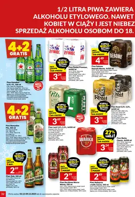 Twój Market - gazetka promocyjna Gazetka od środy 03.12 do wtorku 09.12 - strona 32