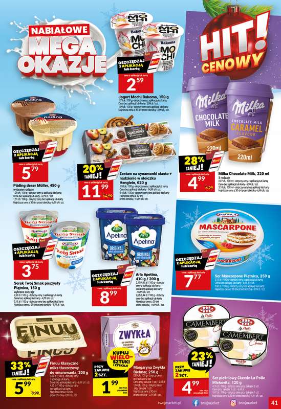 Twój Market - gazetka promocyjna Gazetka od środy 03.12 do wtorku 09.12 - strona 41